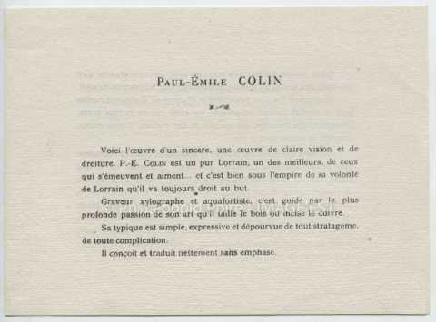 Paul-Émile Colin (1867-1949)